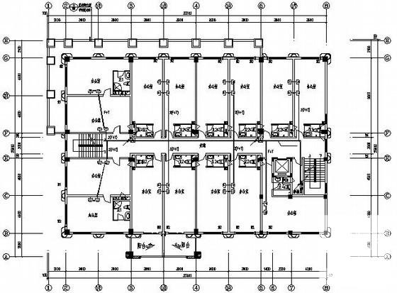 5层钢筋混凝土结构会所电气CAD施工图纸(弱电设计说明) - 3