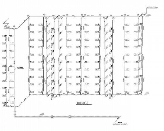 高层办公楼采暖通风系统设计CAD施工图纸（高地区散热器供暖） - 3