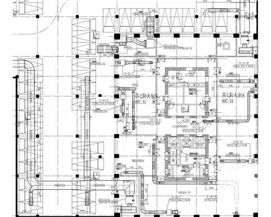 13万平综合区采暖通风防排烟系统设计CAD施工图纸（热风幕采暖建筑形式多）(柴油发电机房) - 1
