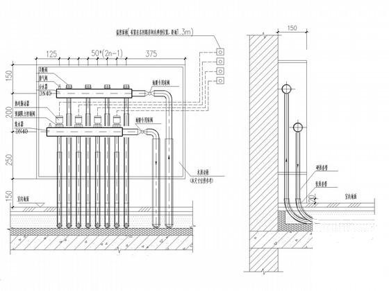 多层住宅商业楼采暖通风排烟系统设计CAD施工图纸（负荷计算） - 3