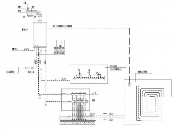 多层住宅商业楼采暖通风排烟系统设计CAD施工图纸（负荷计算） - 4