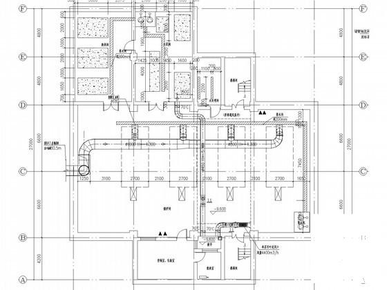国内住宅区地下锅炉房建筑暖通系统设计CAD施工图纸 - 2