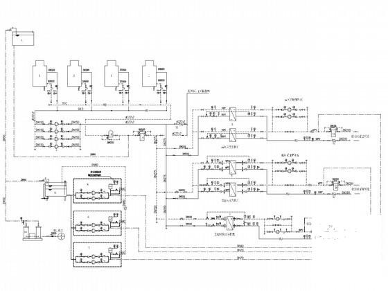 国内住宅区地下锅炉房建筑暖通系统设计CAD施工图纸 - 3