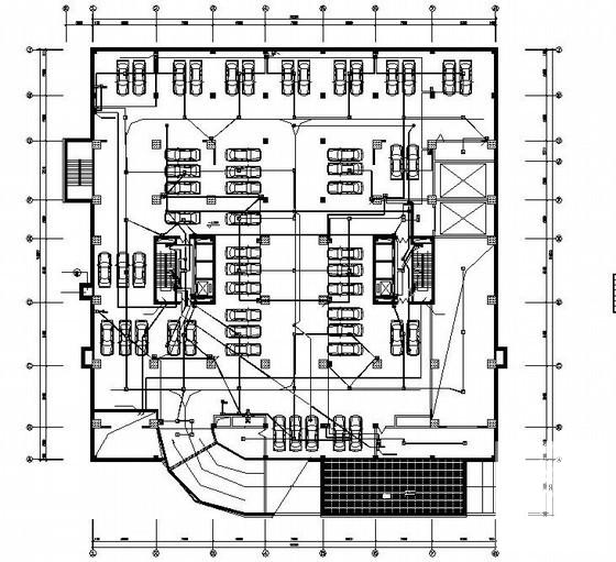 29层大厦电气CAD施工图纸（一级负荷）(防雷接地系统) - 2