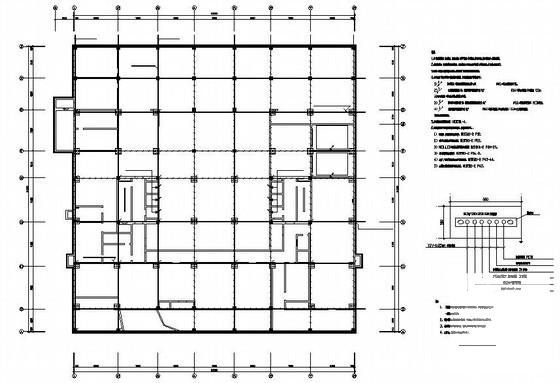 29层大厦电气CAD施工图纸（一级负荷）(防雷接地系统) - 3