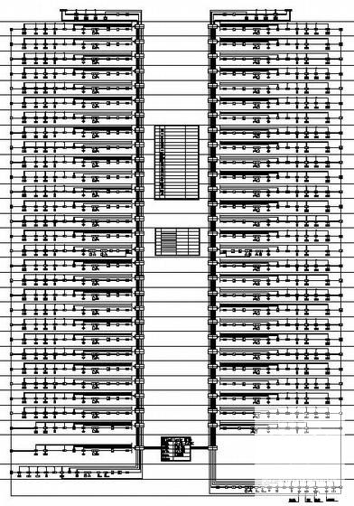 29层大厦电气CAD施工图纸（一级负荷）(防雷接地系统) - 4