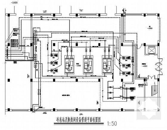 3层酒店空调通风CAD施工图纸 - 4