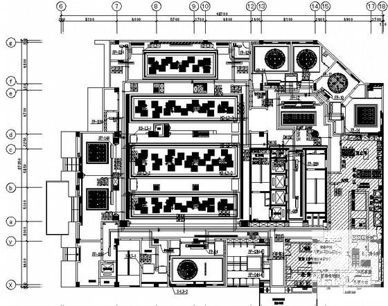 20层大型酒店空调通风设计CAD施工图纸(水系统原理图) - 1