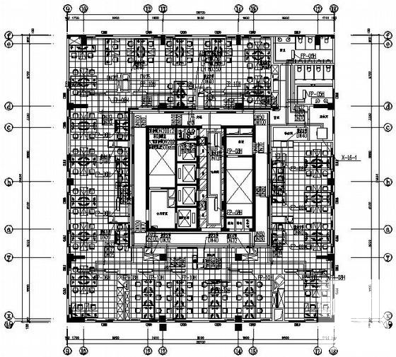 20层大型酒店空调通风设计CAD施工图纸(水系统原理图) - 4