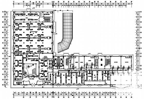 6层大型酒店中央空调设计CAD施工图纸 - 1