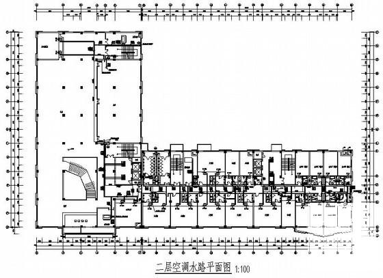 6层大型酒店中央空调设计CAD施工图纸 - 2