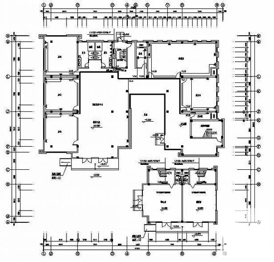 上3层综合楼电气CAD施工图纸（电气设计说明） - 1
