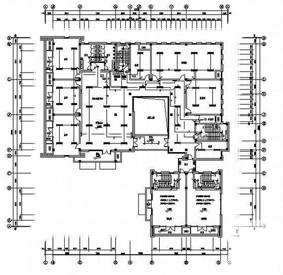上3层综合楼电气CAD施工图纸（电气设计说明） - 2
