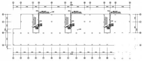 7层住宅楼电气CAD施工图纸（三级负荷）(照明) - 1