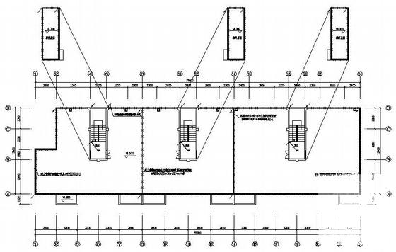 7层住宅楼电气CAD施工图纸（三级负荷）(照明) - 2