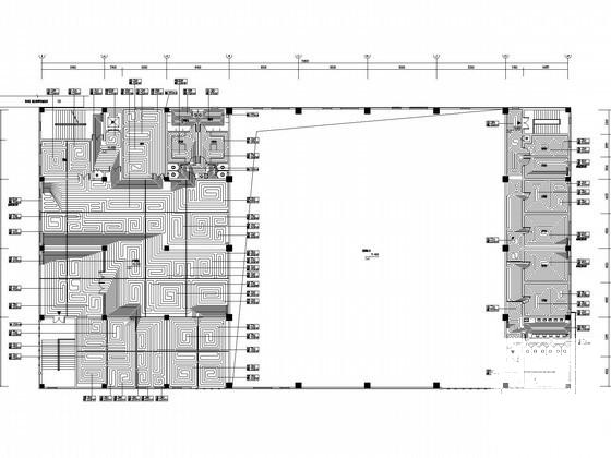多层体育建筑采暖通风系统设计CAD施工图纸 - 4