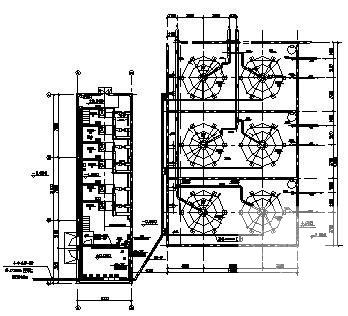 小型火电站电气CAD施工图纸（三级负荷）(循环水泵房) - 2