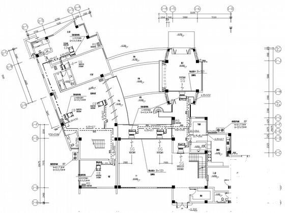 多套小型别墅建筑暖通空调系统设计CAD施工图纸（风冷模块多联机系统） - 1