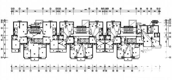 22层住宅楼电气CAD施工图纸（二级负荷） - 1