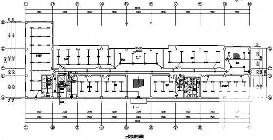 6层钢筋混凝土结构科研大楼电气CAD施工图纸 - 1
