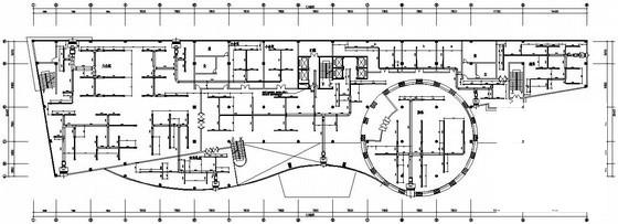 18层商务酒店空调通风设计CAD施工图纸 - 1