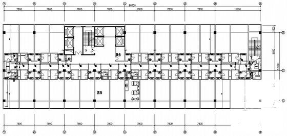 18层商务酒店空调通风设计CAD施工图纸 - 5
