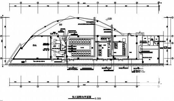 高档小区4层售楼部电气施工CAD图纸 - 2