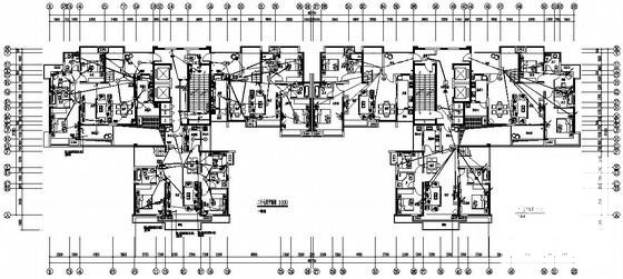 32层钢筋混凝土结构高层住宅楼电气CAD施工图纸 - 1