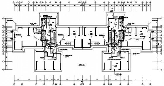 32层钢筋混凝土结构高层住宅楼电气CAD施工图纸 - 2