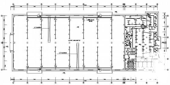 公司厂区电气CAD施工图纸（三级负荷） - 3