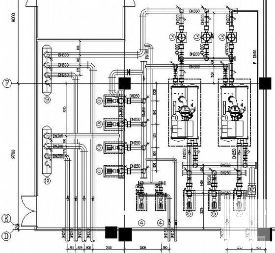 17层温泉酒店空调通风设计CAD施工图纸 - 3