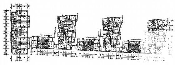 小区地上5层住宅楼电气CAD施工图纸（三级负荷） - 1