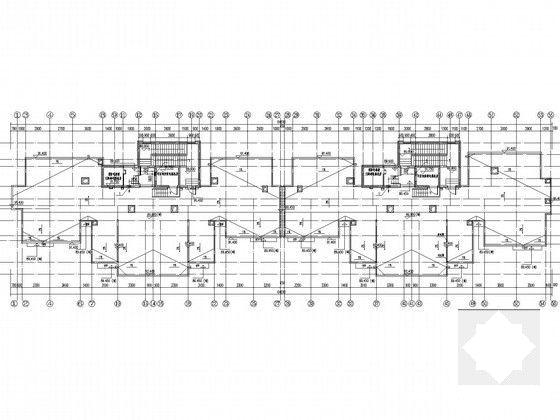 高层住宅楼建筑采暖通风系统设计CAD施工图纸（人防设计） - 5