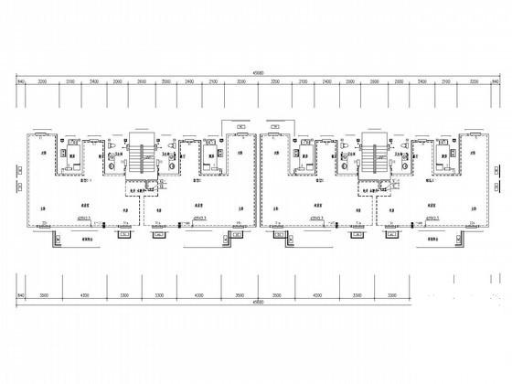 多层住宅楼采暖通风系统设计CAD施工图纸(安装大样图) - 3