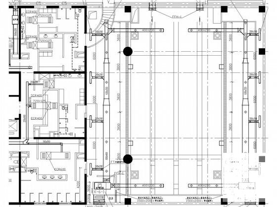 6层酒店空调通风设计CAD施工图纸 - 3