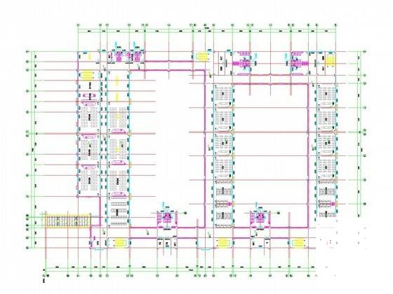 多层教育建筑暖通系统设计CAD施工图纸 - 4