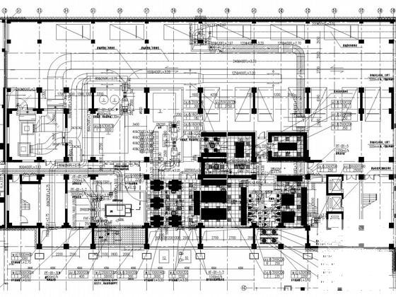 酒店改造项目空调通风CAD施工图纸 - 1