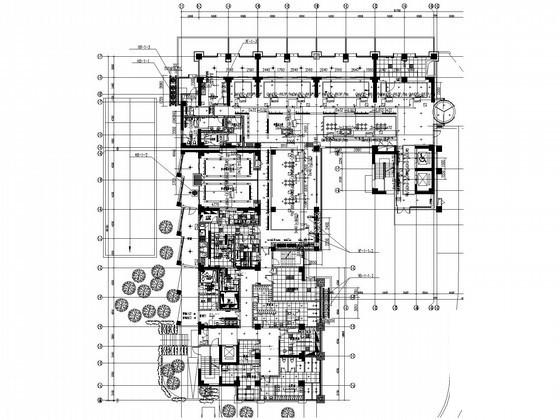 酒店改造项目空调通风CAD施工图纸 - 3