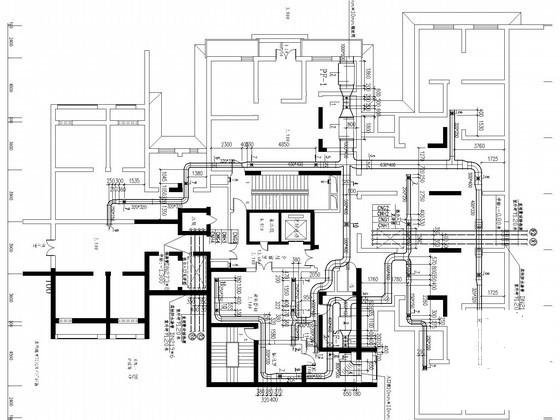 30层高层住宅楼建筑采暖通风系统设计CAD施工图纸 - 1
