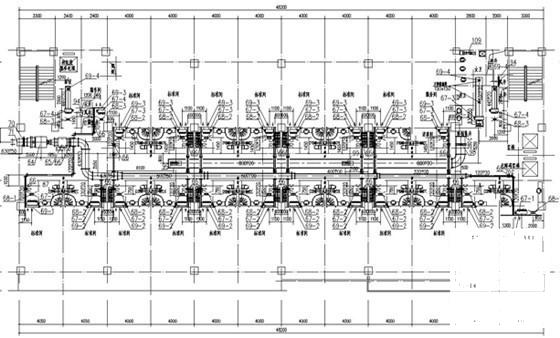 12层酒店空调及通风系统设计CAD施工图纸(风机盘管接管) - 3