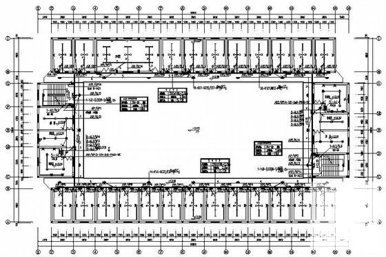 公司5层宿舍楼电气改造CAD施工图纸（三级负荷） - 2