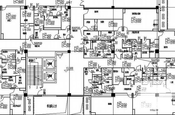 5层洁净厂房暖通空调工程设计CAD施工图纸 - 3