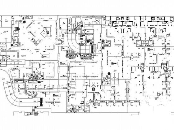 16层商业酒店式公寓通风排烟系统设计CAD施工图纸（人防设计） - 2