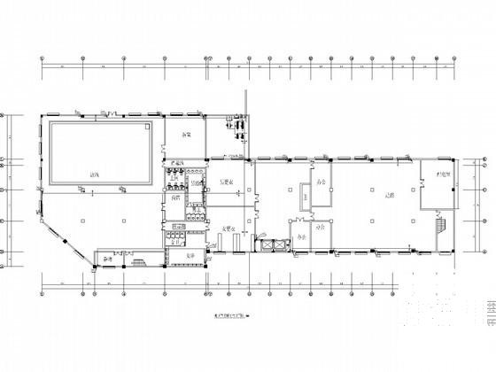 4层商务酒店采暖、防排烟及消防系统CAD施工图纸 - 5