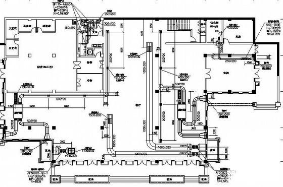 山庄别墅建筑暖通空调设计CAD施工图纸(地面辐射采暖) - 2