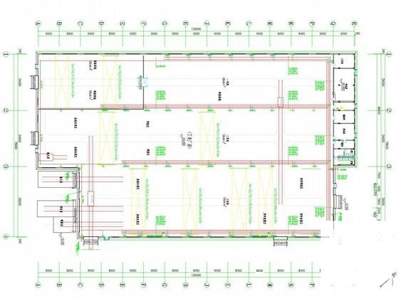 多层冷作厂房暖通热动系统设计CAD施工图纸 - 2