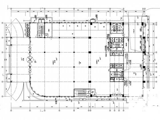 24层商业酒店通风防排烟系统设计CAD施工图纸 - 1