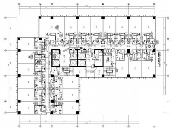 25层酒店建筑空调通风及防排烟系统设计CAD施工图纸(螺杆式冷水机组) - 1