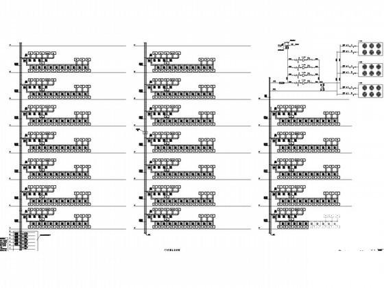 25层酒店建筑空调通风及防排烟系统设计CAD施工图纸(螺杆式冷水机组) - 3