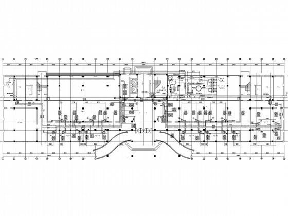 高层行政办公楼暖通空调及防排烟系统设计CAD施工图纸（动力工程）(螺杆式制冷机组) - 1